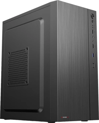 Корпус Accord ACC-XA05 черный без БП mATX 1x80mm 1x120mm 2xUSB2.0 1xUSB3.0 audio bott PSU