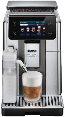 Кофемашина Delonghi ECAM630.75.TM 1450Вт черный/серебристый