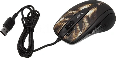 Мышь A4Tech XL-750BH рисунок лазерная 3600dpi USB 6but