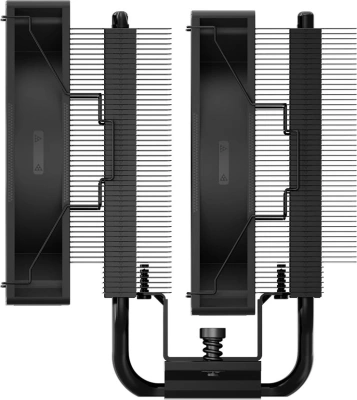 Устройство охлаждения(кулер) PcCooler RT720 TC нет подсветки Soc-AM5/AM4/1151/1200/2066/1700 черный 4-pin 34.9dB Al+Cu 270W Ret (RT720TC-BKNWYX-GL)