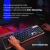 Клавиатура Оклик 970G Dark Knight механическая черный/серебристый USB for gamer LED (499578) кабель 1.5м