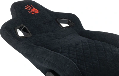 Кресло игровое A4Tech Bloody GC-660 черный Formula 999 искусственная замша с подголов. крестов. металл