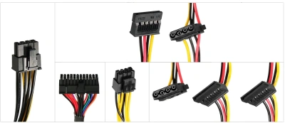 Блок питания KingPrice TFX 350W KPPSU350 (20+4pin) 80mm fan 3xSATA