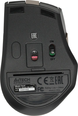 Мышь A4Tech Fstyler FG35 бронзовый/черный оптическая 2000dpi беспров. USB 6but (FG35 BRONZE)