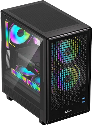 Корпус Formula Air Mesh G2 черный без БП mATX 4x120mm 2x140mm 2xUSB3.0 audio bott PSU