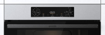 Духовой шкаф Электрический Gorenje BOSB6737E06X нержавеющая сталь/черный