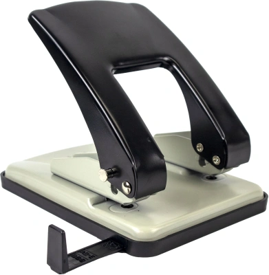 Дырокол Kw-Trio Stylish Heavy Duty 09760 макс.:40лист. металл ассорти отв.:2 с линейкой