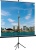 Экран на треноге Lumien 200x200см Eco View LEV-100103 1:1 напольный рулонный Экран на треноге Lumien 200x200см Eco View LEV-100103 1:1 напольный рулонный