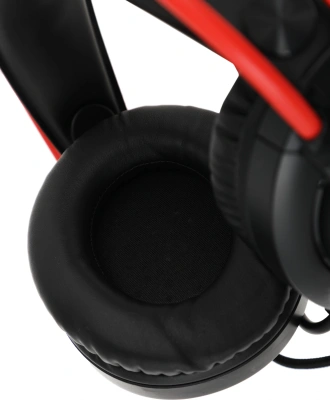 Наушники с микрофоном A4Tech Bloody G200 черный/красный 2м мониторные оголовье (G200 AUX3.5-4PIN +USB)