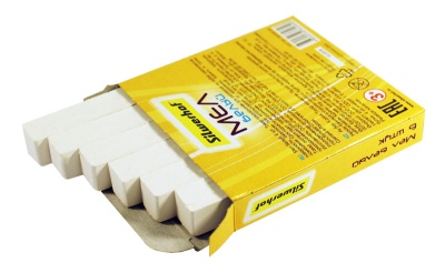 Мел белый Silwerhof 882085-06 Солнечная коллекция (6шт) картон.кор. (30 шт. в упаковке)