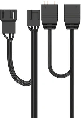 Корпус ID-Cooling View 500 черный без БП mATX 9x120mm 1xUSB2.0 1xUSB3.0 audio bott PSU
