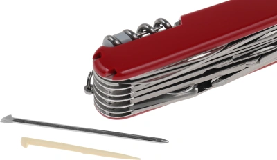 Нож перочинный Victorinox SwissChamp (1.6795) 91мм 33функц. красный карт.коробка