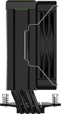 Устройство охлаждения(кулер) Bloody BD-AC205-ARGB1 ARGB Soc-AM5/AM4/1200/1700/1851 черный 4-pin 14-26dB Al+Cu LCD 205W 513gr Ret (BD-AC205-ARGB1-BK)