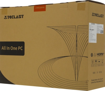 Моноблок Teclast K24 Air 23.8" Full HD i5 12450H (2) 16Gb SSD512Gb UHDG Windows 11 Pro GbitEth WiFi BT 120W клавиатура мышь белый 1920x1080