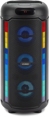 Минисистема Hyundai H-MC1221 черный 15Вт FM USB BT SD/MMC