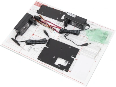 Комплект домофона HiWatch DS-D100IKWF(B) белый