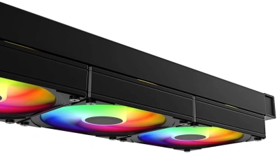 Система водяного охлаждения ID-Cooling FX360 Inf ARGB Soc-AM5/AM4/1200/1700/1851 черный 4-pin 27.2dB Al 350W Ret