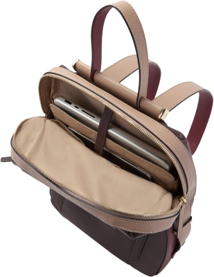 Рюкзак женский Piquadro Circle CA4576W92/BORO сливовый натур.кожа