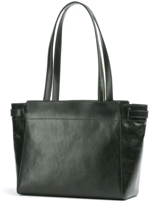 Сумка тоут женская The Bridge Isotta 04642501/I2 темно-зеленая натур.кожа