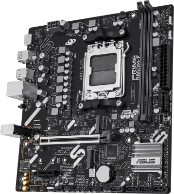 Материнская плата Asus PRIME B850M-F Socket AM5 AMD B850 2xDDR5 mATX AC`97 8ch(7.1) GbLAN RAID+VGA+HDMI