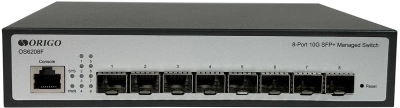 Коммутатор Origo OS6208F OS6208F/A1A (L2) 8SFP+ управляемый