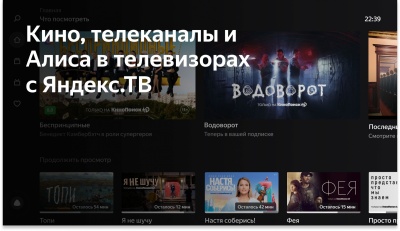 Телевизор LED Hyundai 40" H-LED40BS5003 Яндекс.ТВ Frameless черный FULL HD 60Hz DVB-T DVB-T2 DVB-C DVB-S DVB-S2 USB WiFi Smart TV