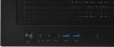 Корпус Accord ACC-ZA11B черный без БП ATX 10x120mm 1xUSB2.0 2xUSB3.0 audio bott PSU