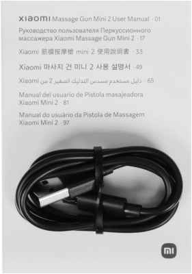 Массажер Xiaomi Massage Gun Mini 2 EU черный (BHR9484GL)