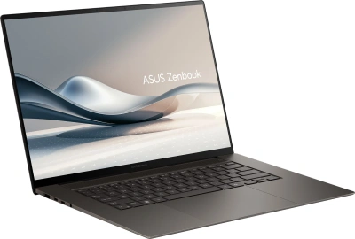 Ноутбук Asus Zenbook S 16 OLED UM5606GA-SS179W Ryzen AI 9 465 32Gb SSD1Tb AMD Radeon 880M 16" OLED 3K (2880x1800) Windows 11 Home grey WiFi BT Cam Bag (90NB17H5-M00CL0)