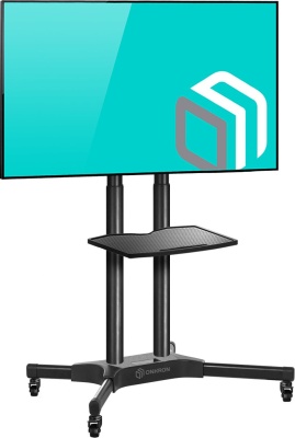 Подставка для телевизора Onkron TS1351 черный 32"-65" макс.50кг напольный мобильный