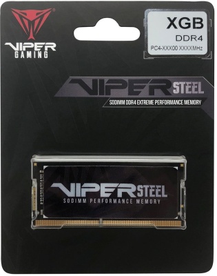 Память DDR4 32Gb 3200MHz Patriot PVS432G320C8S Steel Series RTL PC4-25600 CL22 SO-DIMM 260-pin 1.2В single rank с радиатором Ret