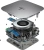 Стыковочная станция HP Thunderbolt 4 Ultra G6 Thunderbolt 4 серый 2xDP 1xDVI 1xRJ-45 2xUSB Type-C 1xUSB 3.1 (9X481UT)