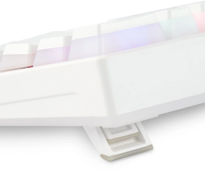 Клавиатура Оклик K763W механическая белый USB беспроводная BT/Radio Multimedia for gamer LED (1920562) кабель 1.5м