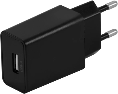 Сетевое зар./устр. Buro BUWA1 10.5W 2.1A USB-A черный (BUWA10S100BK)