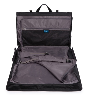 Сумка портплед Piquadro Brief2 PA4344BR2/N черная нейлон/натур.кожа