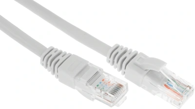 Патч-корд Cabeus PC-UTP-RJ45-CAT.5E-5M-LSZH U/UTP RJ-45 вил.-вилка RJ-45 кат.5E 5м серый LSZH