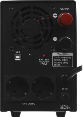Источник бесперебойного питания Powercom Infinity INF-3000 1800Вт 3000ВА черный без батареи