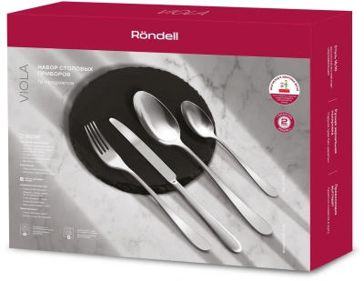 Набор столовых приборов Rondell Viola RD-2060 набор из 16предм. стальной