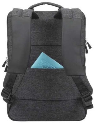 Рюкзак для ноутбука 15.6" Riva 8861 черный полиуретан/полиэстер (8861 BLACK)