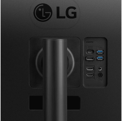 Монитор LG 34" UltraWide 34WR55QK-B черный VA LED 21:9 HDMI матовая HAS 300cd 178гр/178гр 3440x1440 100Hz DP Ultra WQHD USB 6.9кг