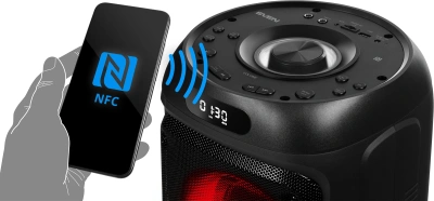 Колонка порт. Sven AC PS-770 черный 100W 1.0 BT/3.5Jack 10м 4400mAh (АС PS-770)