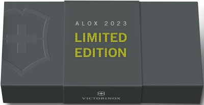 Нож перочинный Victorinox Classic SD Alox (0.6221.L23) 58мм 5функц. желтый подар.коробка