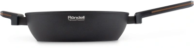 Сотейник Rondell Marvel RDA-1911 3.8л. d=28см (с крышкой) серый