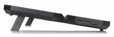 Подставка для ноутбука Deepcool Multi Core X6 (DP-N422-MCX6) 15.6" 380x295x24мм 30.9дБ 2xUSB 4x 900г черный