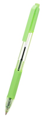 Ручка шариков. автоматическая Deli Arrow EQ03236-1 прозрачный/ассорти d=0.7мм син. черн. ассорти