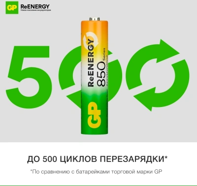 Аккумулятор GP 85AAAHCRGY-2CRCB2 AAA NiMH 850mAh (2шт)
