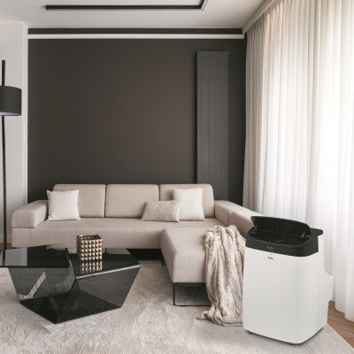 Кондиционер мобильный Ballu Smart Wind BPAC-09 SW/N1 белый площ.24м2
