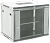 Шкаф коммутационный Rexant (04-0654-111) настенный 6U 400x542мм пер.дв.стекл серый 230град. металл