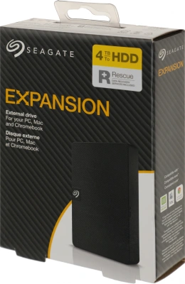 Жесткий диск Seagate USB3.0 4TB STKM4000400 Expansion Portable 2.5" черный