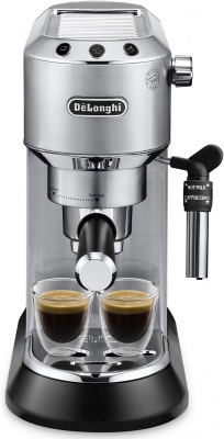 Кофеварка рожковая Delonghi EC685.M 1350Вт серебристый/черный